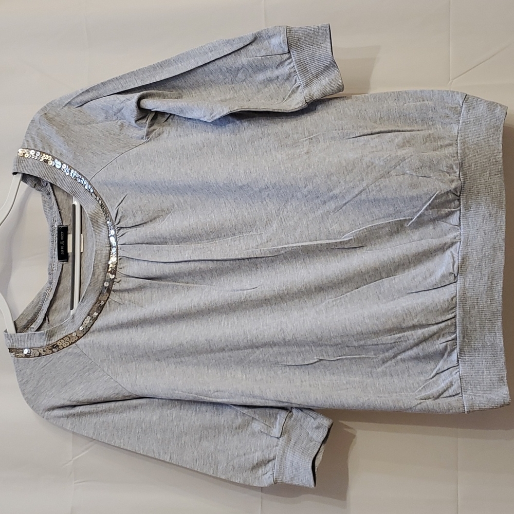Sam & Max Top with Sequin Detail